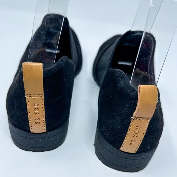 NEW Dr. Scholl’s Women’s Retrograde Black Microfiber Slip on Loafers Size 6 - Picture 6 of 9